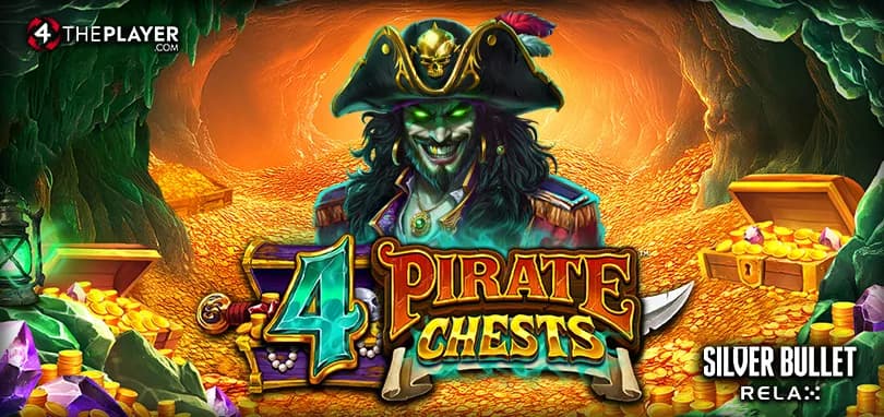 4 Pirate Chests