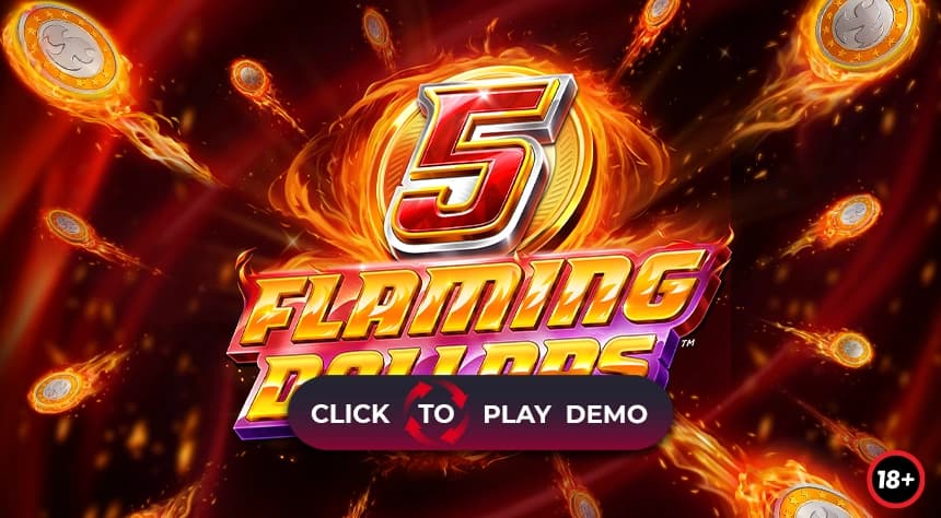 5 Flaming Dollars