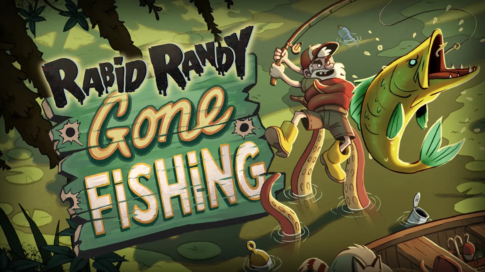 Rabid Randy Gone Fishing